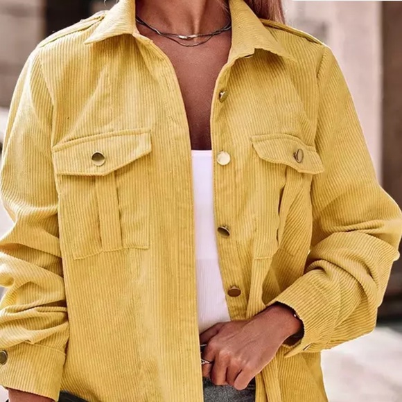 New button down corduroy top - Picture 3 of 3